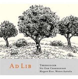 Ad Lib Chardonnay No Oak Tree Hugger 750ML Wine