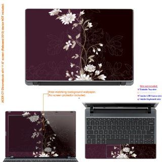 Decalrus   Decal Skin Sticker for Acer Chromebook C7 with 11.6" screen (IMPORTANT read Compare your laptop to IDENTIFY image on this listing for correct model) case cover acerC7 466 Electronics