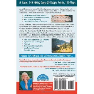 Hiking the Continental Divide Trail One Woman's Journey Jennifer A. Hanson 9781568251202 Books
