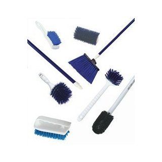 Carlisle Sparta Spectrum Blue Seafood Supermarket Cleaning Kit Cleaning Brushes