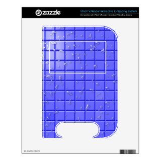 [TIL BLU 1] Blue shower tile VTech V.Reader Decals