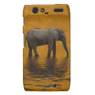 African Elephant, Wildlife, Wild Animal Artwork Droid RAZR Cover