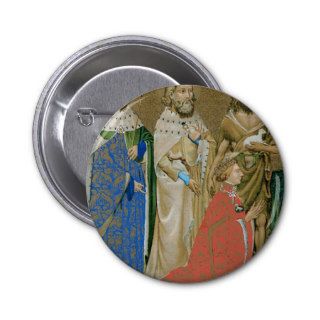 King Richard II   Wilton Diptych Button