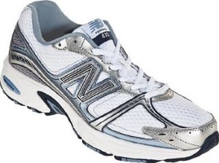 NEW BALANCE Womens W470WB2 White/Blue/Silver Running shoe Sz 8.5 Shoes