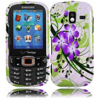 For Samsung Intensity 3 III U485 Hard Design Cover Case Green Lily Cell Phones & Accessories