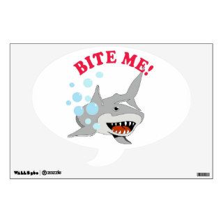 Bite Me Shark Wall Graphic