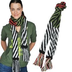 Handcrafted Rolled Scarf (Nepal) Scarves & Wraps