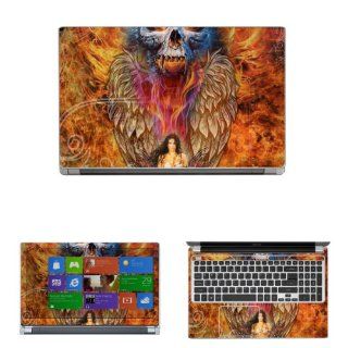 Decalrus   Decal Skin Sticker for Acer Aspire V5 471P with 14" Touchscreen (NOTES Compare your laptop to IDENTIFY image on this listing for correct model) case cover wrap V5 471P 25 Computers & Accessories