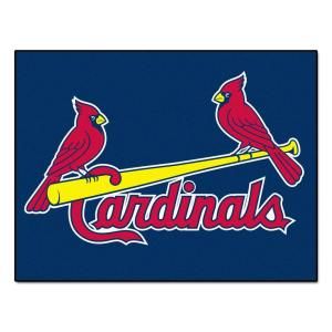 FANMATS St. Louis Cardinals 2 ft. 10 in. x 3 ft. 9 in. All Star Rug 6502