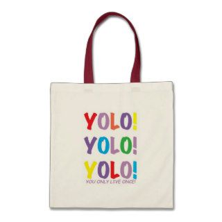 YOLO   You Only Live Once Bag