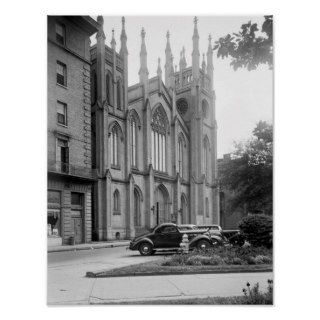 First Presbyterian Church, New Orleans, 1938 Print