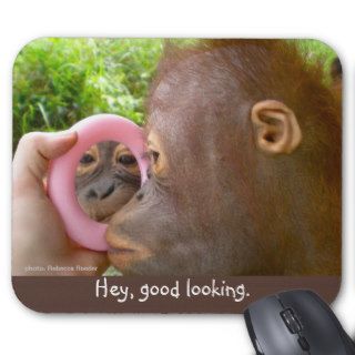 Good Looking Self Confidence Mouse Pads