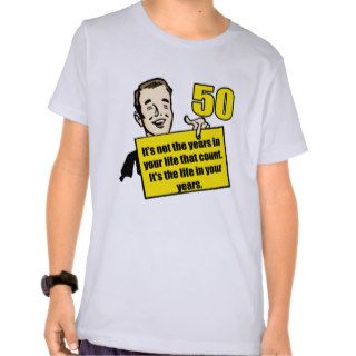 Living Life 50th Birthday Gifts T Shirts