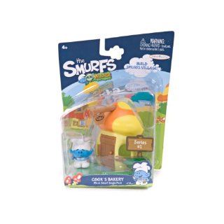 The Smurfs Wave 1 Chef Micro Figure Toys & Games
