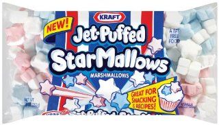 Jet Puffed Star Mallows, 10 Ounce Bags (Pack of 6)  Marshmallows  Grocery & Gourmet Food