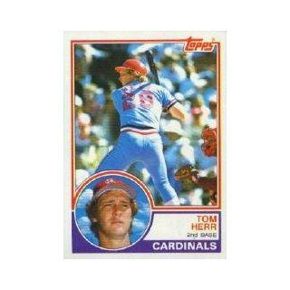 1983 Topps #489 Tom Herr Sports Collectibles