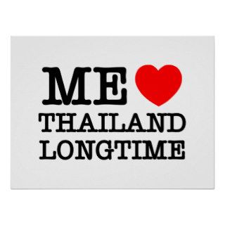 ME LOVE THAILAND LONGTIME POSTER