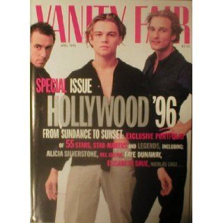 Vanity Fair Magazine April 1996 Hollywood Issue (Single Back Issue) Vanity Fair Books