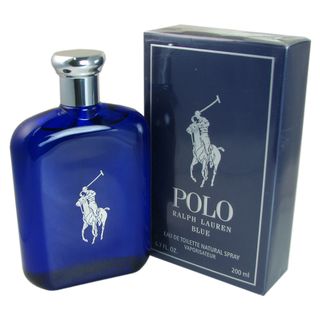 Polo Blue by Ralph Lauren 6.7 ounce Eau de Toilette Spray Ralph Lauren Men's Fragrances