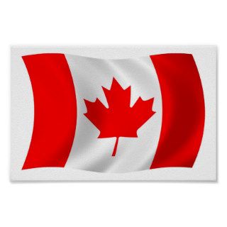Canada Flag Poster Print