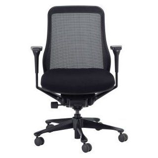 Eurotech Symbian   Mesh Back Office Chair With Fabric Seat SYMB   Adjustable Home Desk Chairs