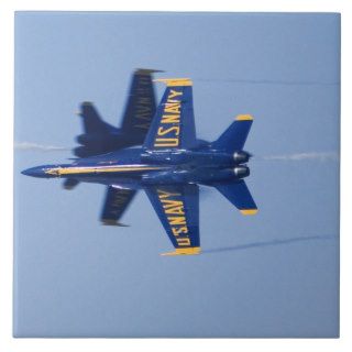 Blue Angels perform knife edge pass during 2006 Ceramic Tile