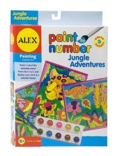 ALEX Toys   Artist Studio Paint By Number Asst. Of 491/2 491A Toys & Games