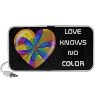 Love knows no color  speakers