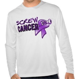 Screw Pancreatic Cancer Tee Shirts