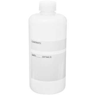 Bel Art Precisionware F106200016 High Density Polyethylene Narrow Mouth Bottle, 250mL Capacity (Pack of 6) Science Lab Wash Bottles