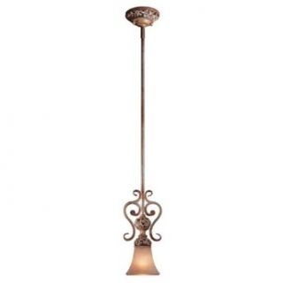Minka Lavery 1561 477 Mini Pendant from the Salon Grand Collection, Florence Patina   Ceiling Pendant Fixtures  