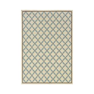 Leaf Lattice Indoor/Outdoor Rectangular Rugs