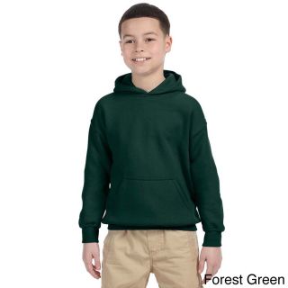 Gildan Gildan Youth Heavy Blend 50/50 Blend Hoodie Green Size L (14 16)