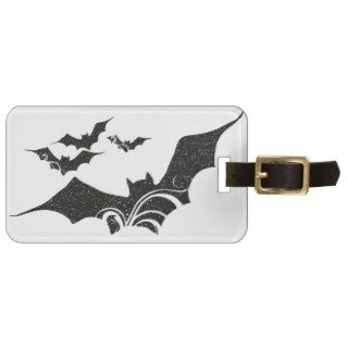 Halloween Bat Glitter Texture Design 1 Luggage Tags