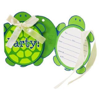 Mr. Turtle Party Invitations   Themed Birthday Party Supplies Health & Personal Care