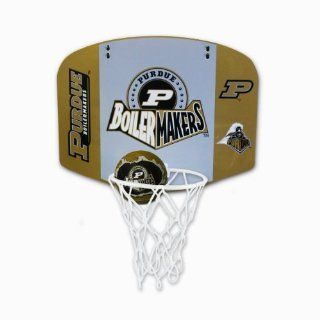 Purdue University Boilermakers Basketball Backboard Set  Wall Mount Basketball Backboards  Sports & Outdoors