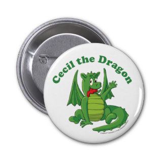 Cecil the Dragon Button