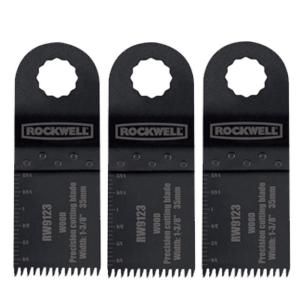 Rockwell Sonicrafter 1 3/8 in. Precision End Cut Blade 3 Pieces DISCONTINUED RW9123.3