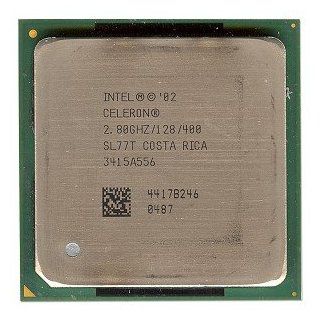 Intel Celeron 2.8GHz 400MHz 128KB Socket 478 CPU Computers & Accessories