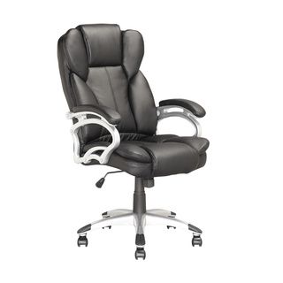 Corliving Lof 408 o Executive Office Chair In Black Leatherette