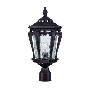 Acclaim Lighting Stratford Collection Post Mount 1 Light Outdoor Architectural Bronze Light Fixture 3557ABZ