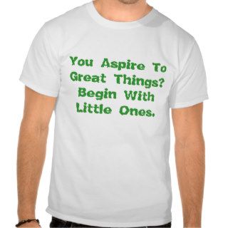 You Aspire To Great Things Edun Live T Shirt
