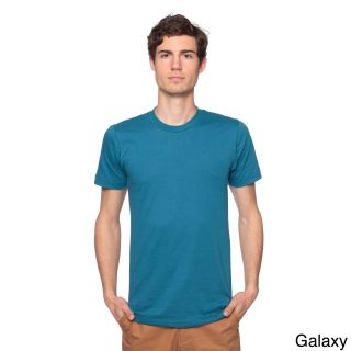 American Apparel American Apparel Unisex Organic Fine Jersey Short Sleeve T shirt Blue Size S