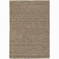 Handwoven Modern Mandara New Zealand Wool Rug (79 X 106)