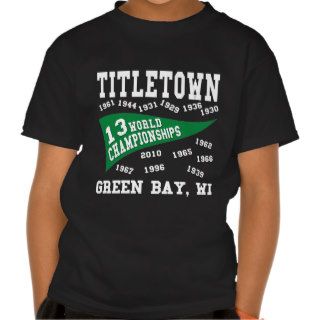 Green Bay Titletown Tshirts