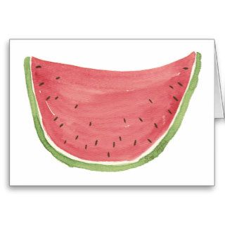 Juicy Watermelon Cards