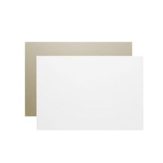 Broan 30 in. x 24 in. Splash Plate for NuTone Range Hood in White and Almond SP300108