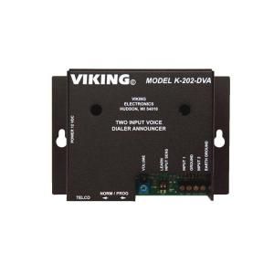 Viking 2 Input Voice Alarm Dialer VK K 202 DVA