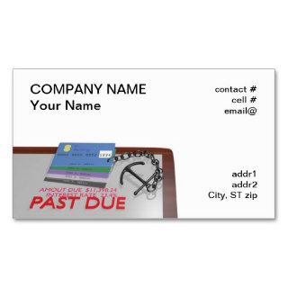 Credit counselor business card