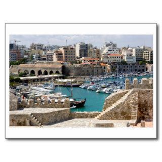 Greece Crete Heraclion Postcards